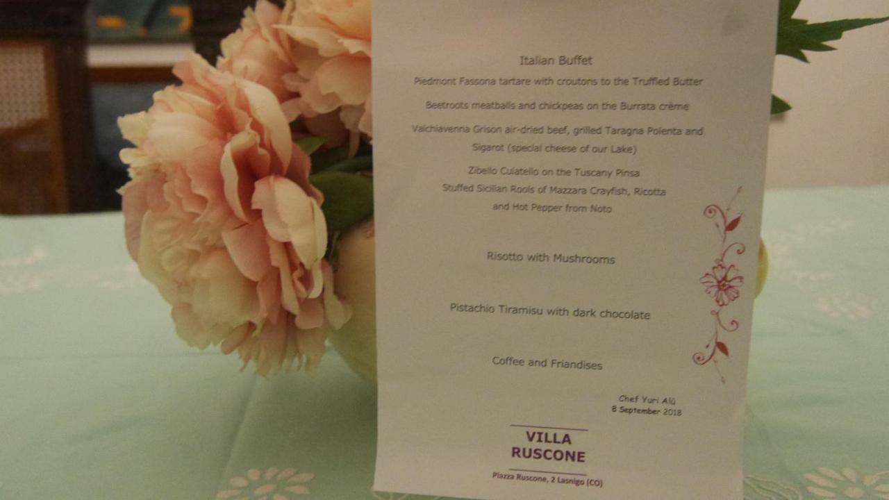 Villa Ruscone Lasnigo Екстер'єр фото